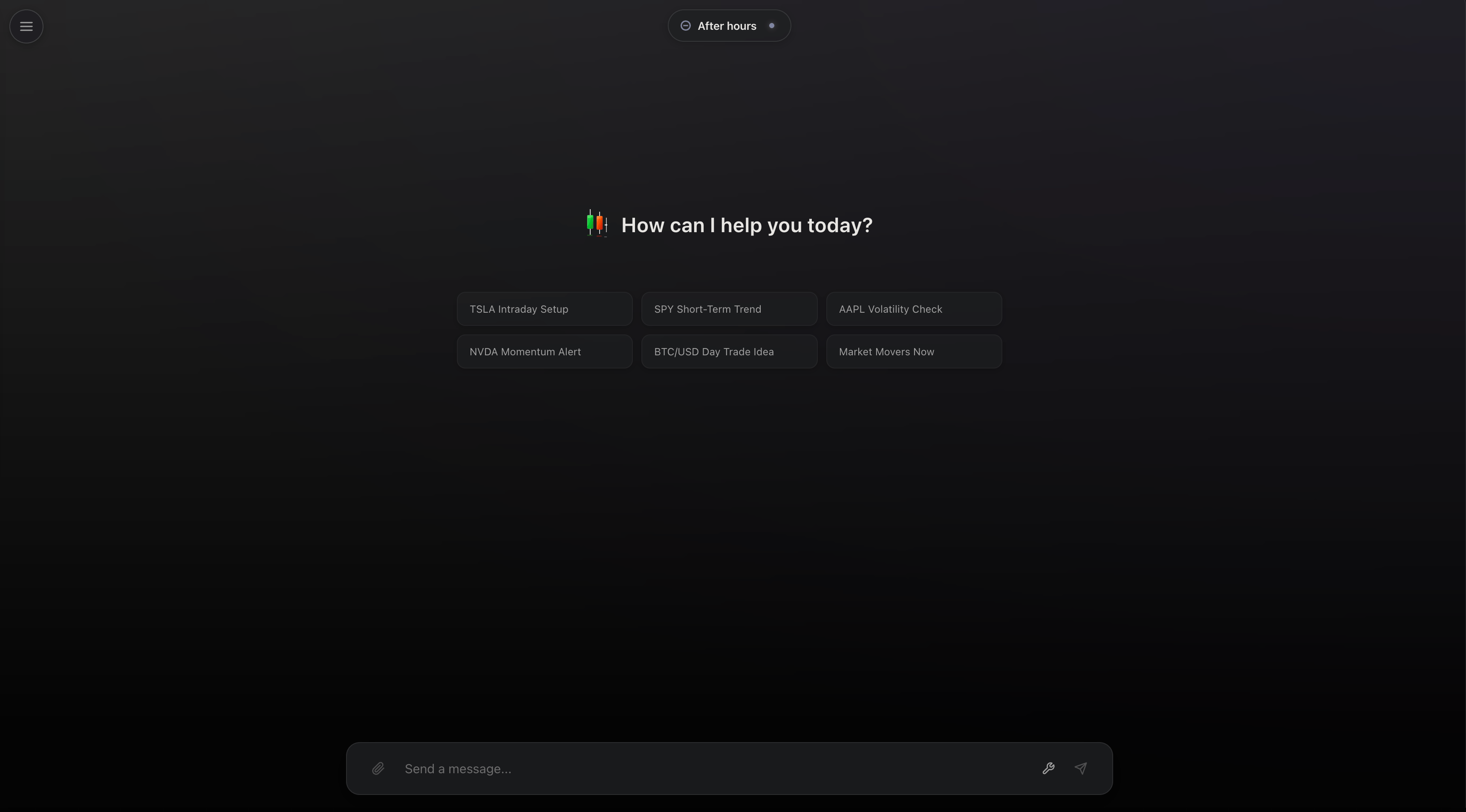 Trading Interface